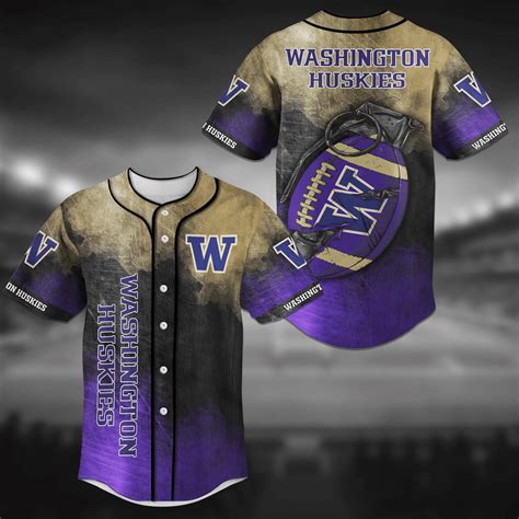 083 Washington Huskies NCAA1 Baseball Jersey Shirt Grenade - HomeFavo