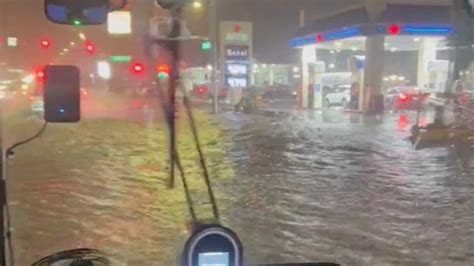 Flash floods hit Las Vegas strip with shocking videos showing water ...