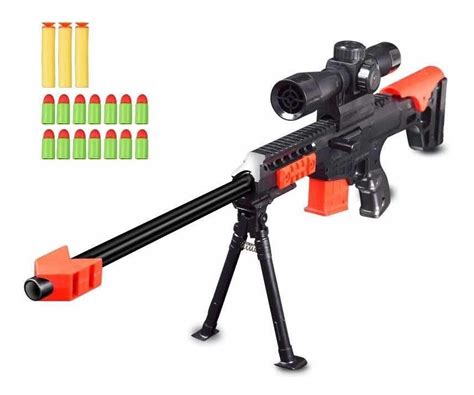 Nerf Blaster Sniper De Brinquedo 69cm (pronta Entrega) - R$ 480,00 em Mercado Livre