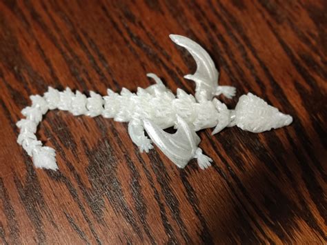 Articulated Dragon 3d Printed Fidget Flexi Toy. - Etsy