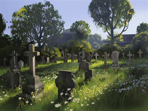 ArtStation - Graveyard ಥ_ಥ