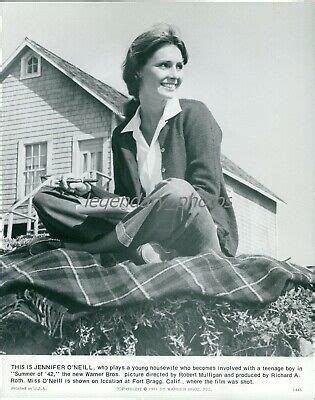 1971 Actress Jennifer O'Neill in Summer of 42 Original News Service ...