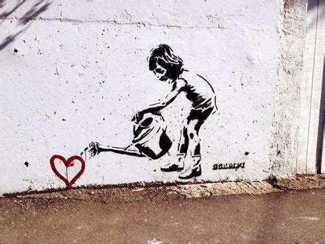 10 Breathtaking Pieces of Love Street Art | Street art utopia, Banksy ...