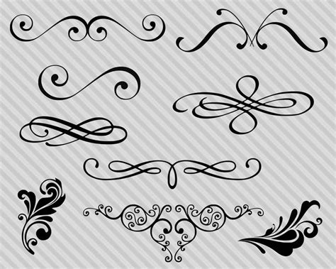 Flourishes clipart svg, Picture #2713068 flourishes clipart svg