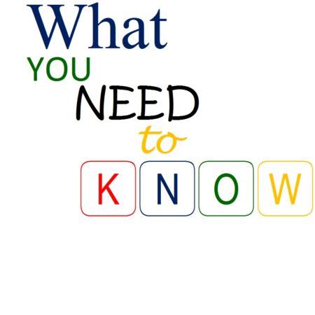 What You Need to Know – Bethlehem Covenant Church