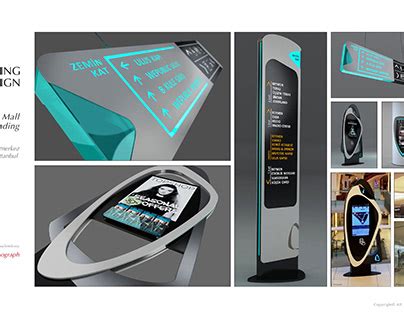 Totem Signage Design Projects :: Photos, videos, logos, illustrations and branding :: Behance