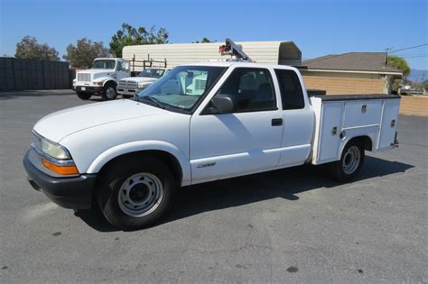 Used 2001 Chevrolet S10 Extended Cab Service Utility Work Truck in ...