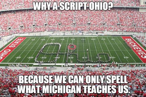 Ohio State Memes Football