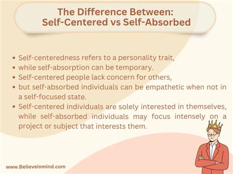 Self-Centered vs Self-Absorbed: Definition & Key Differences