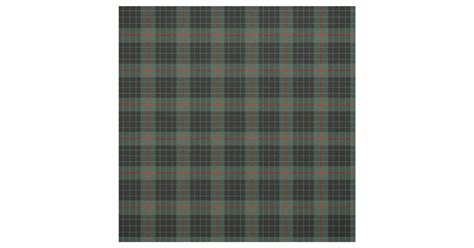 Clan Gunn Tartan Fabric | Zazzle