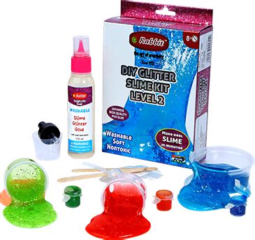 DIY GLITTER SLIME KIT LEVEL 2 – Rabbit Stationery