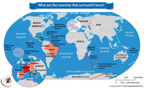 Eight Countries Surround France - Answers