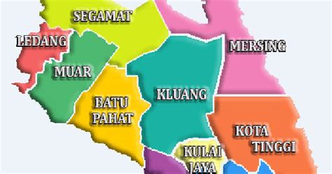 Xploring Johor: Districts of Johor