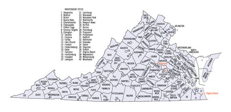 Northern Virginia Zip Code Map