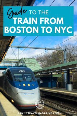 Taking the Train From Boston to NYC - Family Travel Magazine