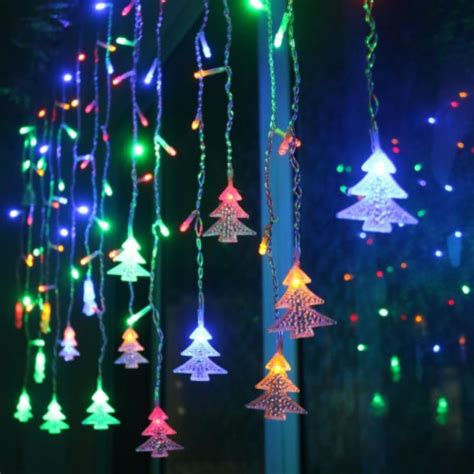 Christmas tree Lights, 20FT 96LED Lights with Remote Control 8 Modes Christmas Lights, 1 Piece ...
