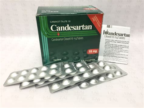 Candesartan Cilexetil Tablets USP16mg Taj Pharma - Taj Generics ...