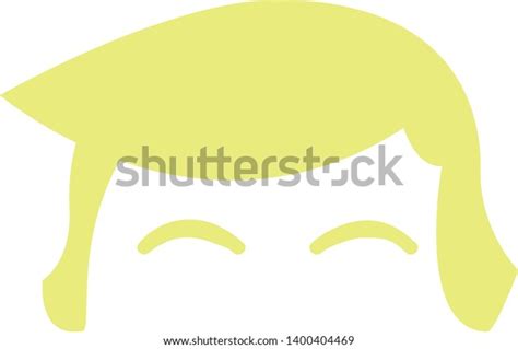 Donald Trump Haircut Flat Design Cartoon Stock Vector (Royalty Free ...