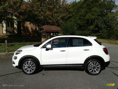 2017 Bianco Gelato (White) Fiat 500X Lounge #123615938 Photo #10 | GTCarLot.com - Car Color ...