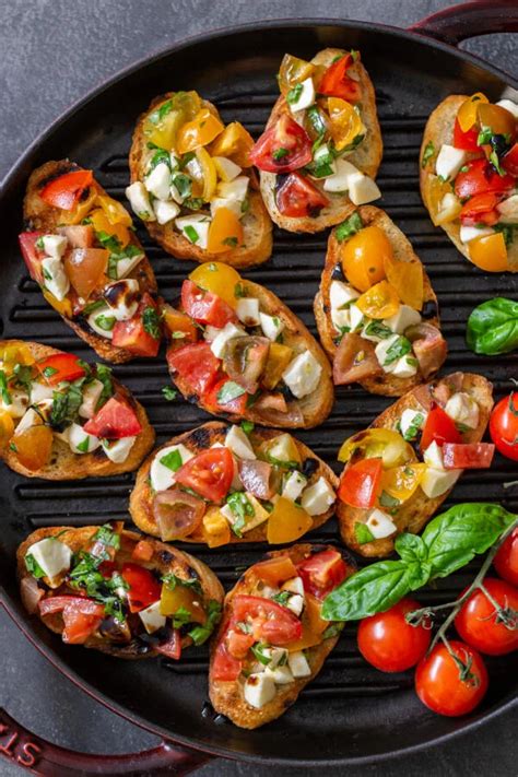 15-Minute Classic Bruschetta Recipe - Momsdish