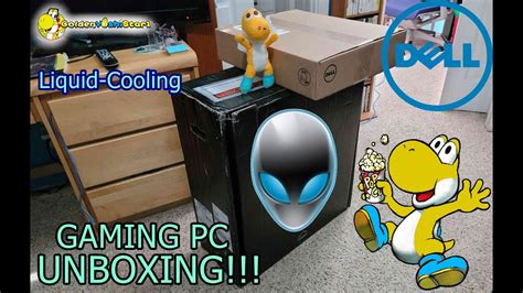 UNBOXING Dell i9 Alienware Aurora R15 Liquid Cooling Gaming PC - YouTube