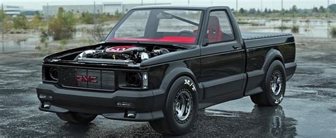 GMC Syclone “Psychlone” Race Truck Rendered With Nissan GT-R Twin-Turbo V6 Swap - autoevolution