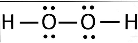 Draw lewis struture of H2O2(hydrogen peroxide)