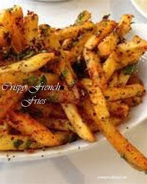 Crispy French Fries Recipe - Yummy Traditional