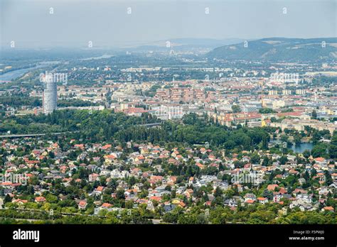 Aerial View Of Vienna City Skyline Stock Photo - Alamy