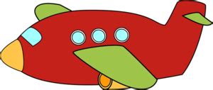 Airplane Red | Free Images at Clker.com - vector clip art online, royalty free & public domain