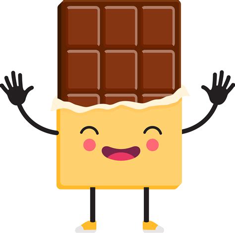 Chocolat dessin animé symbole illustration 19617899 PNG