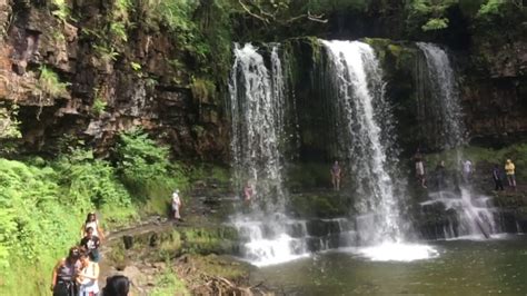 Four Falls Trail, Waterfalls in Brecon Beacons National Park, South Wales - YouTube