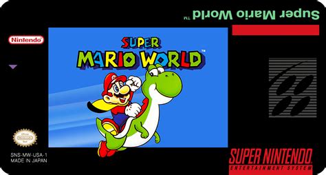 Label Super Mario World snes by labelsnes on DeviantArt