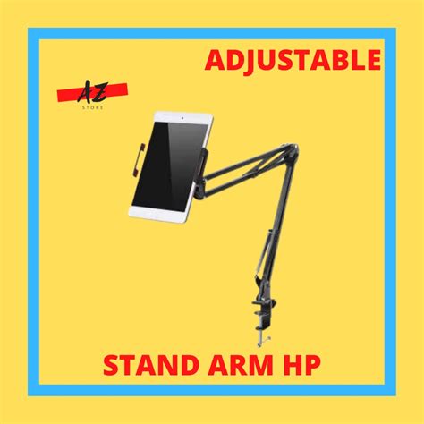 Stand Holder Hp Tablet Smartphone Mobile Phone Hape Stand Arm Iron Arm Holder Hp Long Sleeve ...