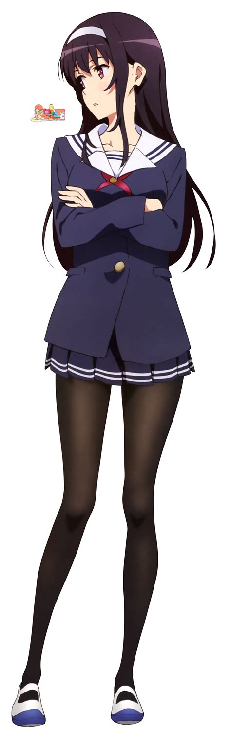 Utaha Kasumigaoka (Saekano) - HD Render by azizkeybackspace on DeviantArt