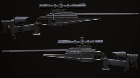 Blaser R93 Sniper Rifle - LowPoly Mobile Ready 3D model - TurboSquid ...