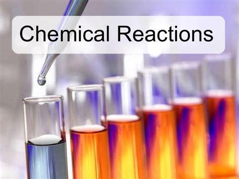 Spice of Lyfe: Chemical Reaction Examples In Everyday Life