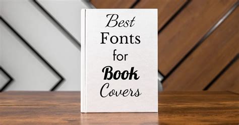 Best Fonts for Book Covers | The Dietitian Editor