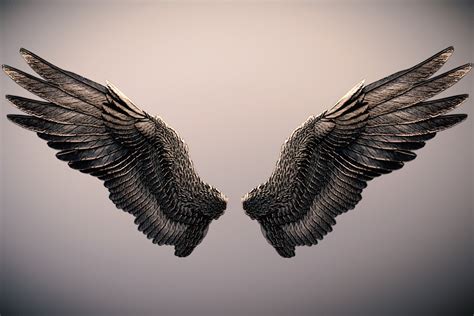 ArtStation - Low Poly Animated Dark Angel Wings | Game Assets
