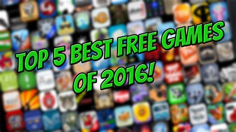 Top 5 Best Free Mobile Games That You Should Check Out! | Both iOS And ...