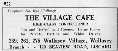 History of Wallasey | Old Advertisements