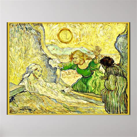 Van Gogh - The Raising of Lazarus Poster | Zazzle