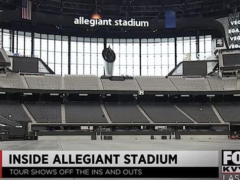 Allegiant Stadium Tour : Tours Allegiant Stadium, Can you tour the new ...