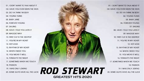 Rod Stewart Greatest Hits Full Album No Ads - YouTube