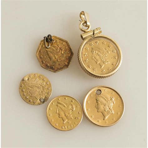 Gold and Silver Coin Jewelry | Witherell's Auction House