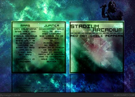 Red Hot Chili Peppers: Stadium Arcadium Music Box Art Cover by crazyjp