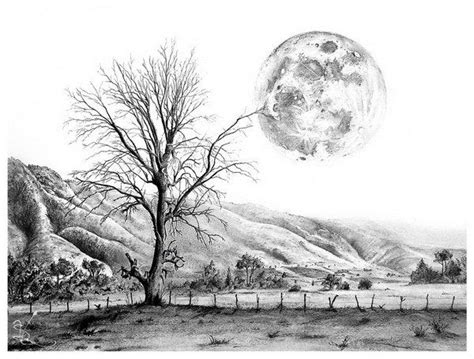 50 Amazing Pencil Drawings | Landscape pencil drawings, Landscape sketch, Landscape drawings