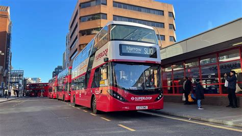 First Day In Operation | London Bus Route SL10 Observations - YouTube