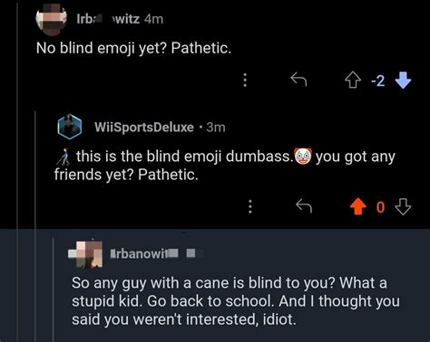 bro so blind he cant tell what emoji the blind one is : r/facepalm