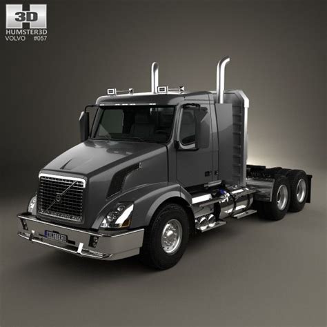 3D model of Volvo VNX 300 Tractor Truck 2017 | Volvo, Trucks, Volvo trucks